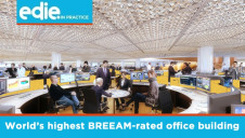 Bloomberg’s new office is expected to deliver a 73% saving in water consumption and 35% saving in energy usage and associated CO2 emissions